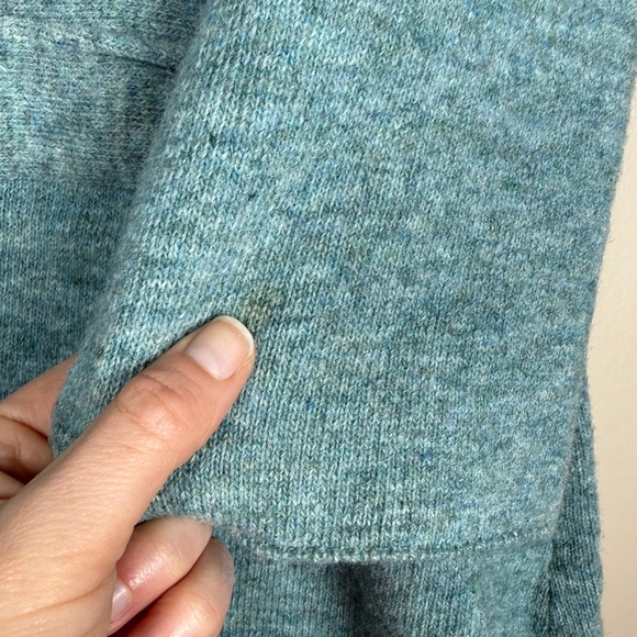ANTHROPOLOGIE Robin Pick & Choose Twist Origami Cardigan in Teal, Size Medium - Picture 10 of 10